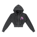 OCTLIS “P1NKED” Women Cropped Zip Up